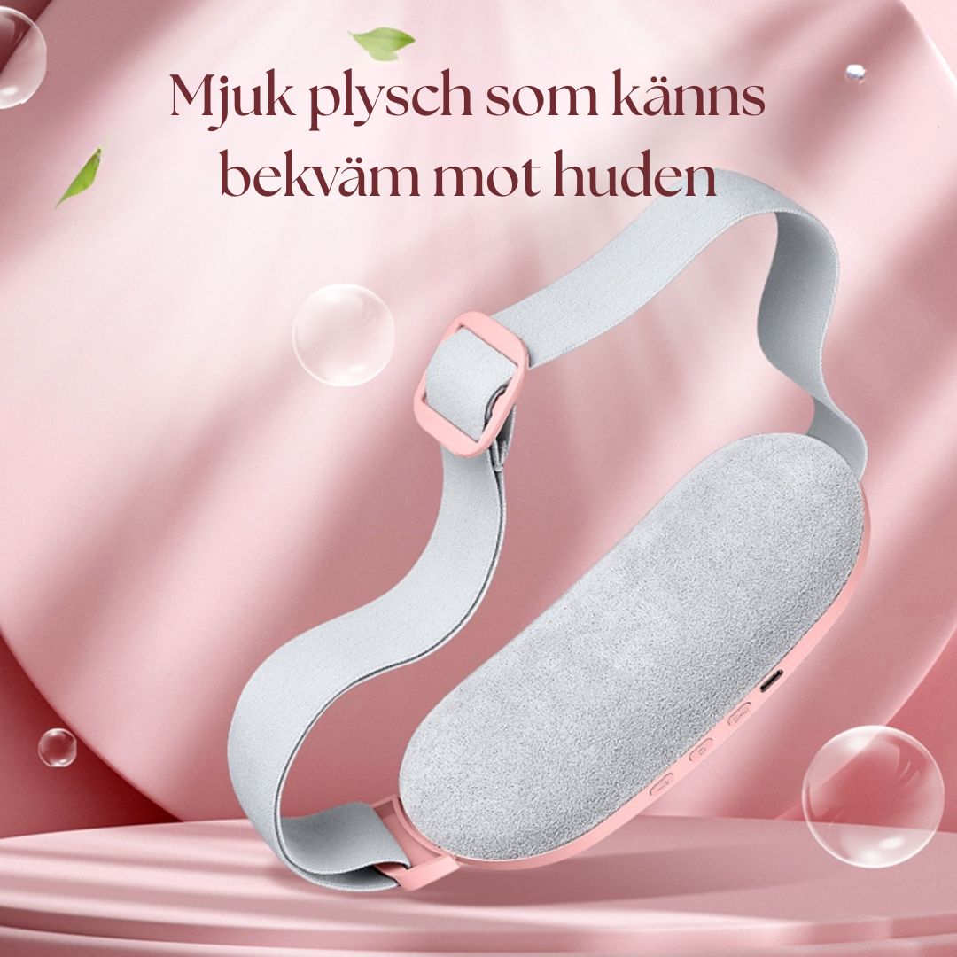 Menstruationsbälte med Värme & Massage