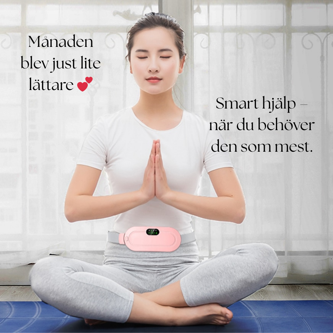 Menstruationsbälte med Värme & Massage