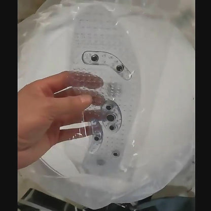 Magnetisk Hälsomassageinnersula i Transparent Silikon - Gå ner i vikt, slipp värken